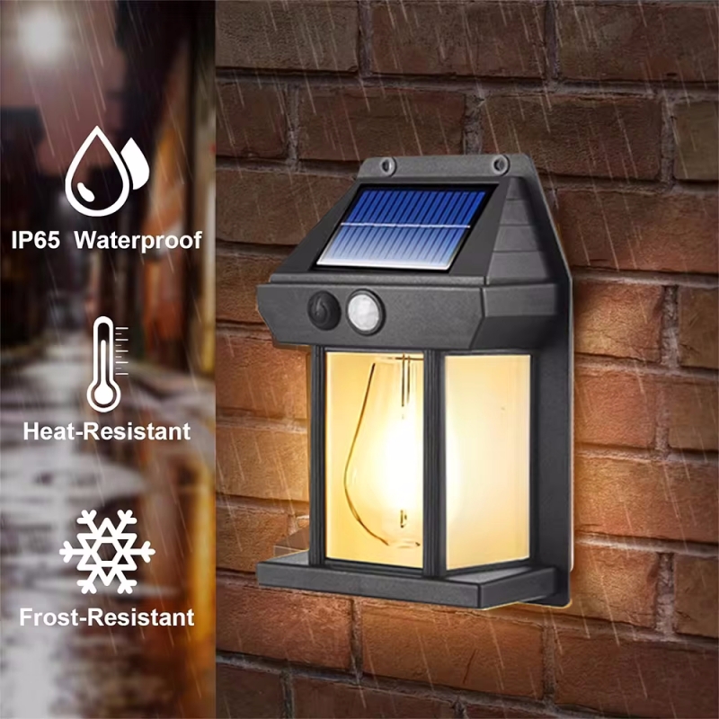 Waterproof Junction Box Solar - Zonne-Wandlamp Buiten Waterdicht Zonlicht Pad Hek