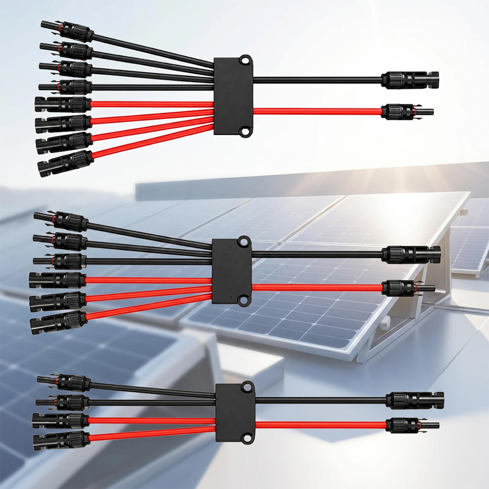 Renewable Energy Systems - 2 tot 4/6/8 Y-vertakking P-zonneconnectoren voor
