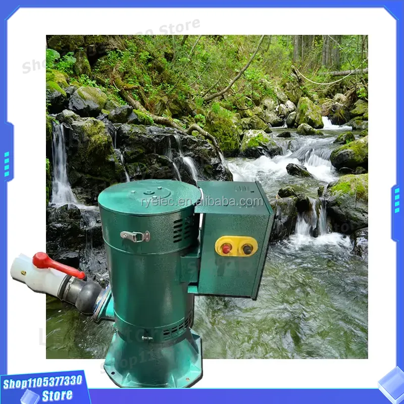 Renewable Energy Hydropower - 800W Micro Hydro Turbine Generator Draagbare