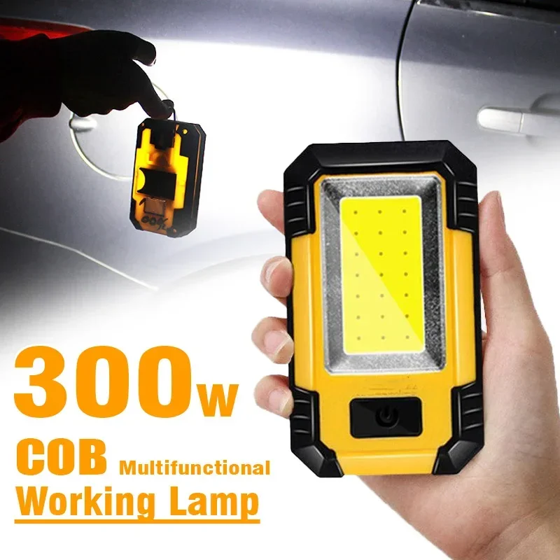 Renewable Energy Sources - 4000Mah Oplaadbare Werklamp 30W Superheldere Cob