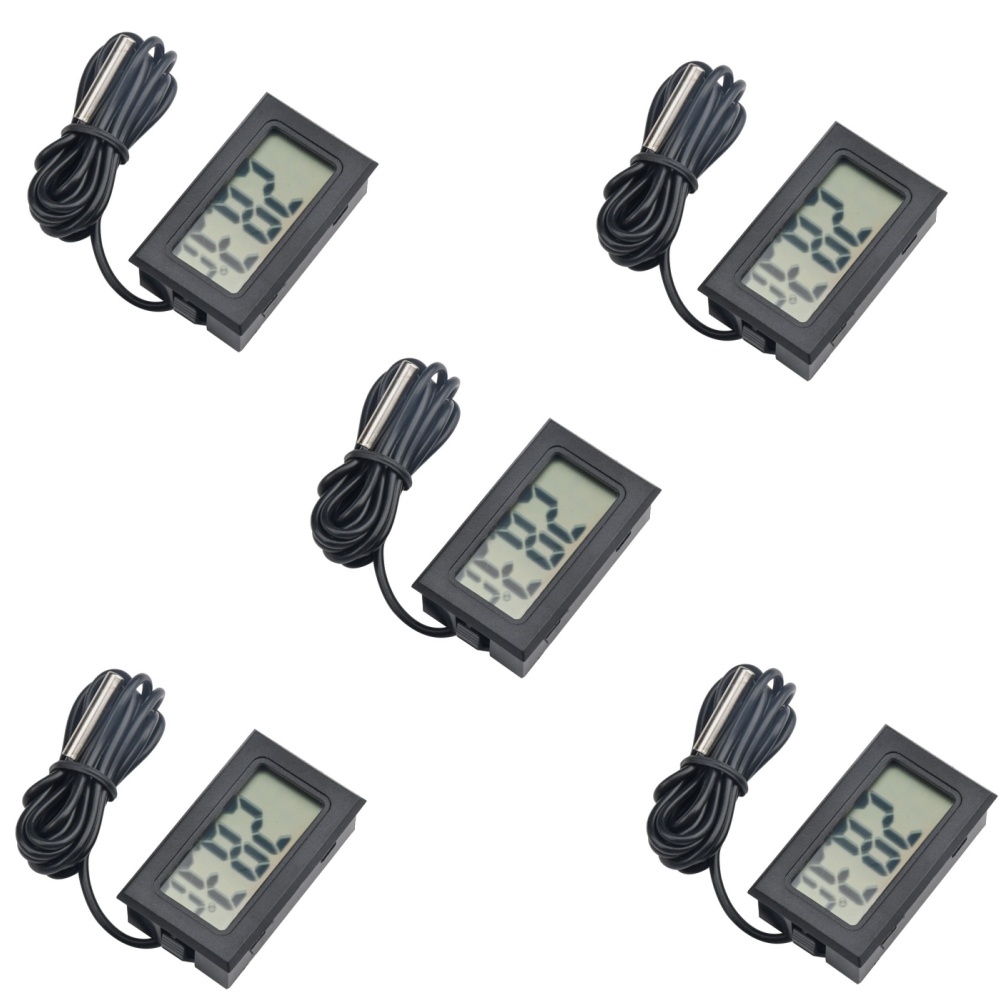 Mini LCD Digitale Thermometer  - Battery Monitor Coulometer recensie en prijs