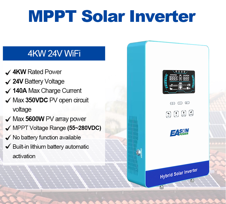 EASUN POWER 4KW Omvormer 110V  - Renewable Energy Systems recensie en prijs