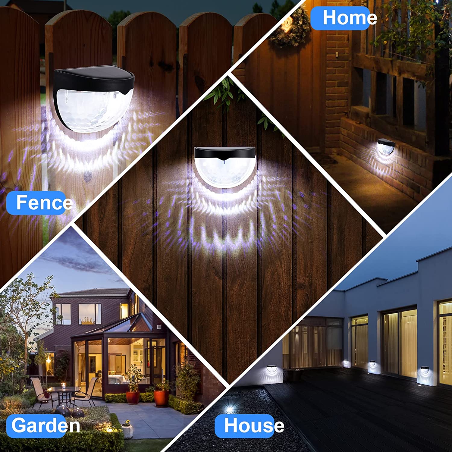 LED-zonnelicht Buitenwandlampe - Waterproof Junction Box Solar recensie en prijs