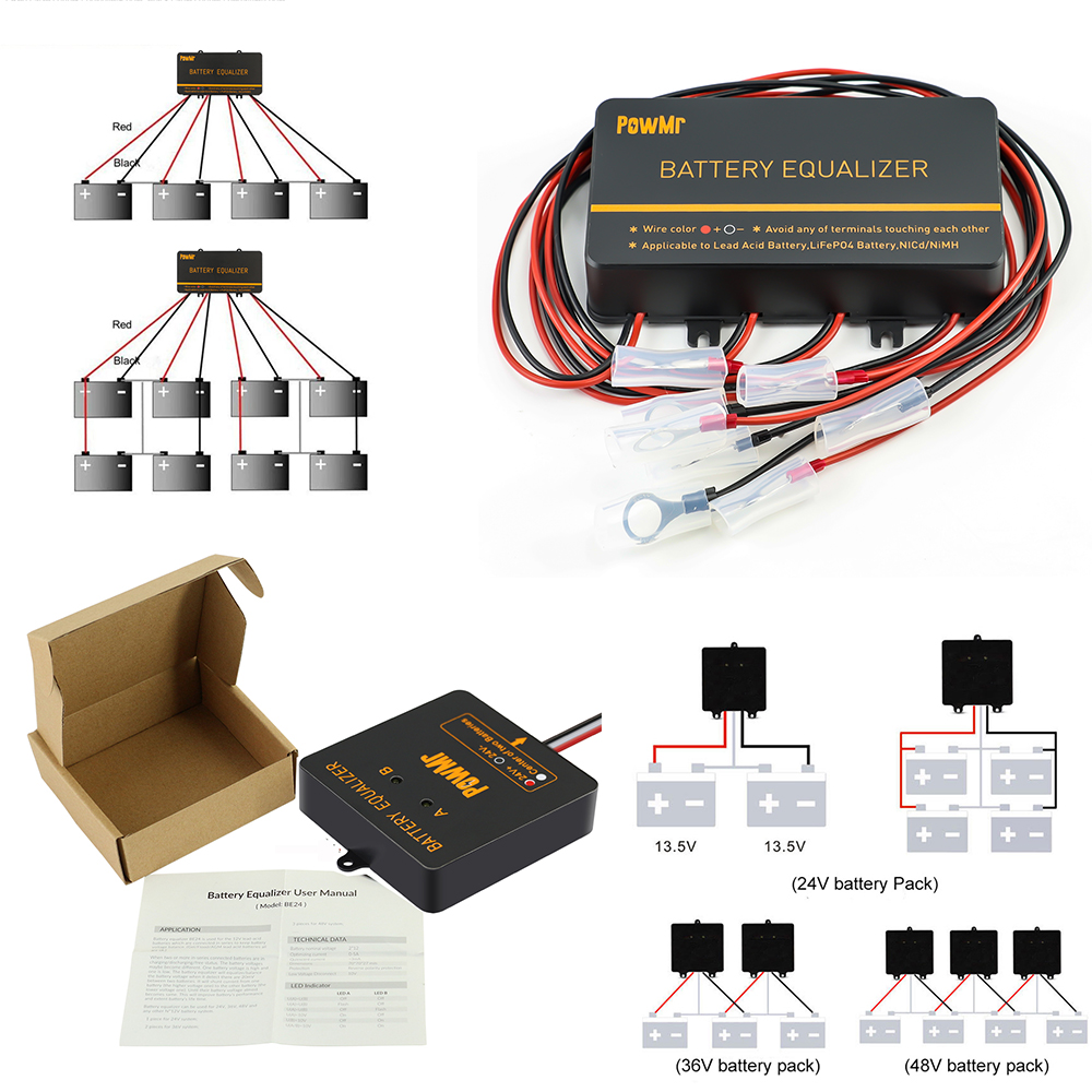 PowMr USA 24V 48V Batterij Equ - Renewable Energy Systems recensie en prijs