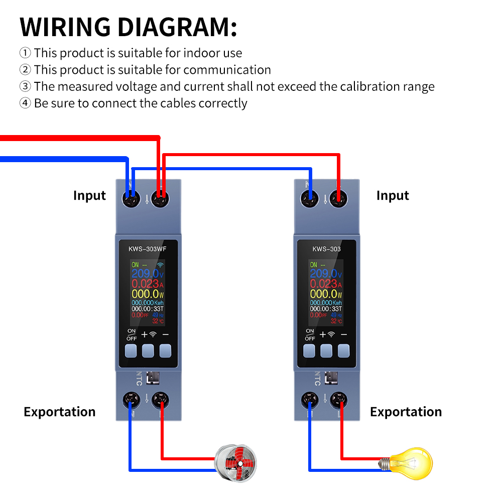 KWS-303 Tuya WiFi Powermeter T - Battery Monitor Coulometer recensie en prijs