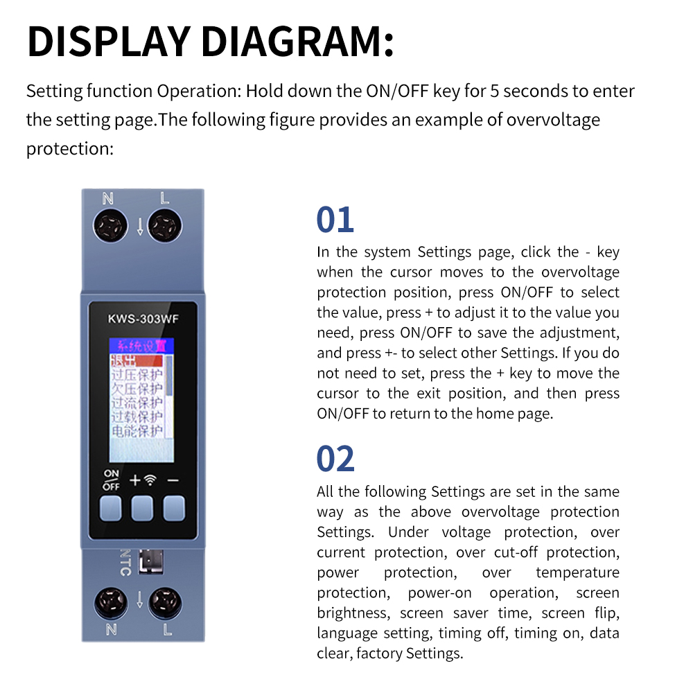 KWS-303 Tuya WiFi Powermeter T - Battery Monitor Coulometer recensie en prijs