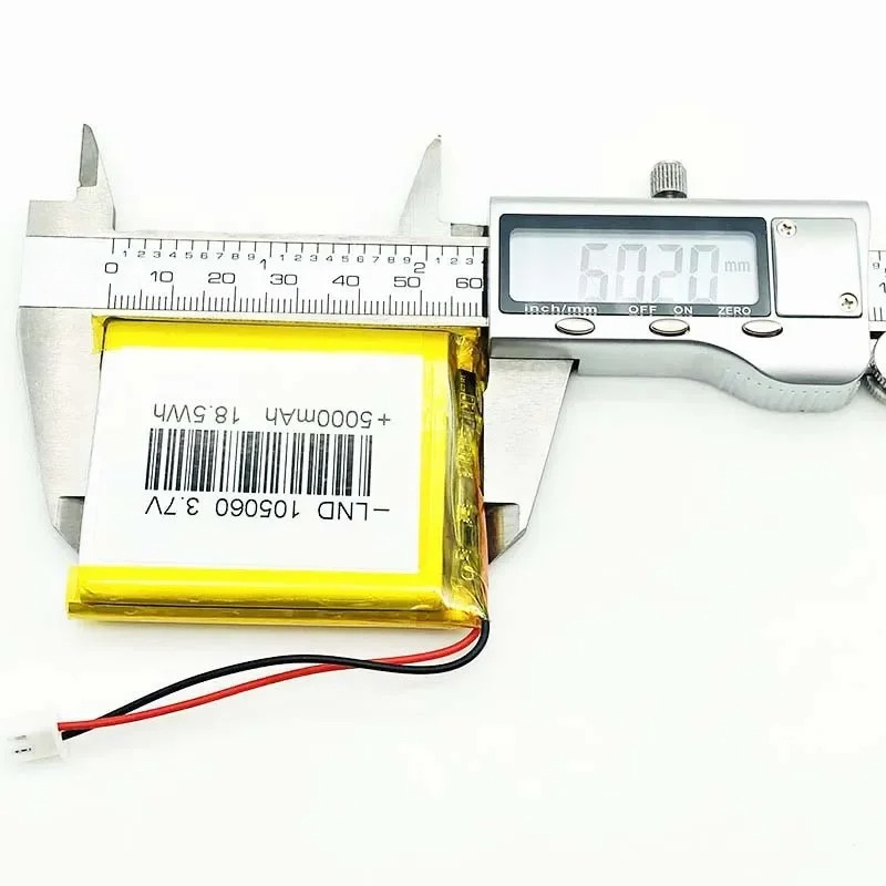105060   3.7V 5000mAh Polymeer - Renewable Energy Sources recensie en prijs