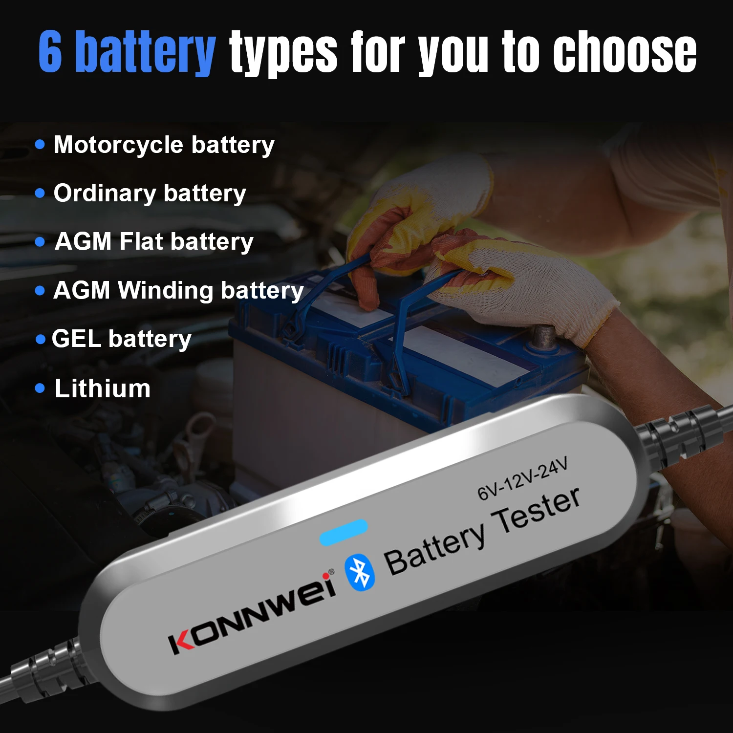 2026 KONNWEI BK200 Bluetooth 5 - Battery Monitor Coulometer recensie en prijs