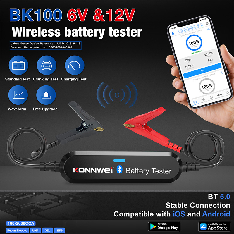 KONNWEI BK200 BK100 6V-12V-24V - Battery Monitor Coulometer recensie en prijs