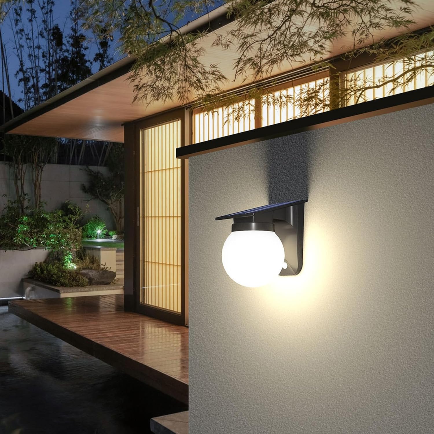 Solar Bol Wandlampen Buiten IP - Waterproof Junction Box Solar recensie en prijs