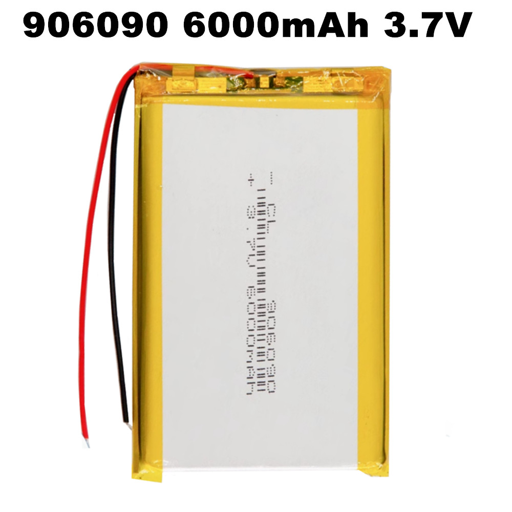 906090 3.7V 6000mAh Lithium-po - Renewable Energy Sources recensie en prijs