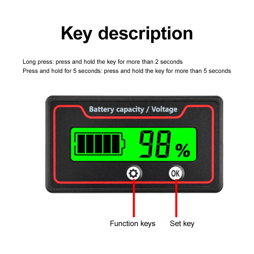 Auto Batterij Laadniveau Indic - Battery Monitor Coulometer recensie en prijs
