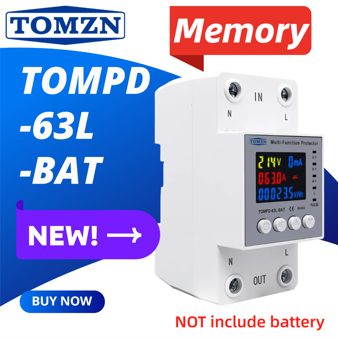 TOMZN 63A Spanningsbeveiliging - Battery Monitor Coulometer recensie en prijs