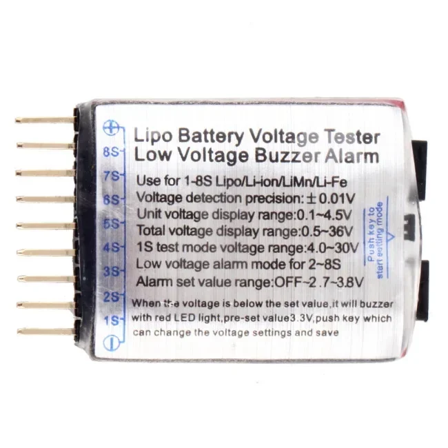 1/2/5PCS RC Voltage Display Ba - Battery Monitor Coulometer recensie en prijs